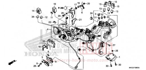 FAISCEAU DES FILS CMX500AP de 2023